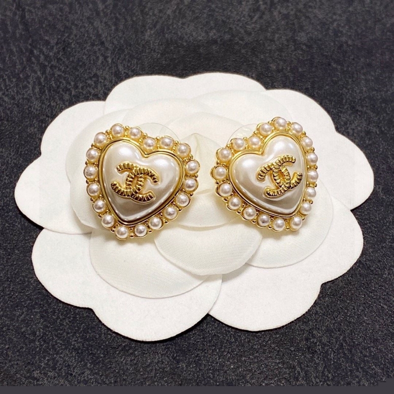 Ch*el earrings